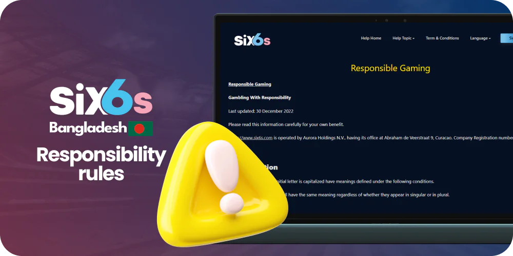 Play responsibly at Six6s in Bangladesh